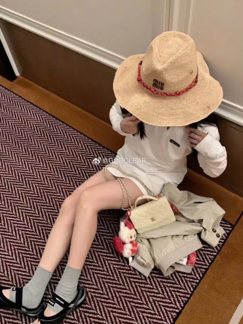 MiuMiu Raffia Hat - Picture 9 of 9